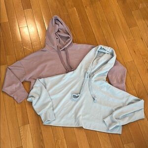 Lot 2 Altar’d State AS Revival Hoodie Cropped Sweatshirts Women Size S